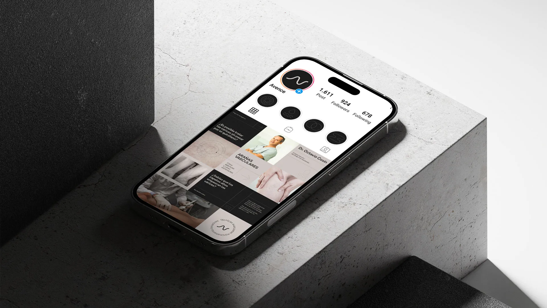 Avence — aplicación de marca 5