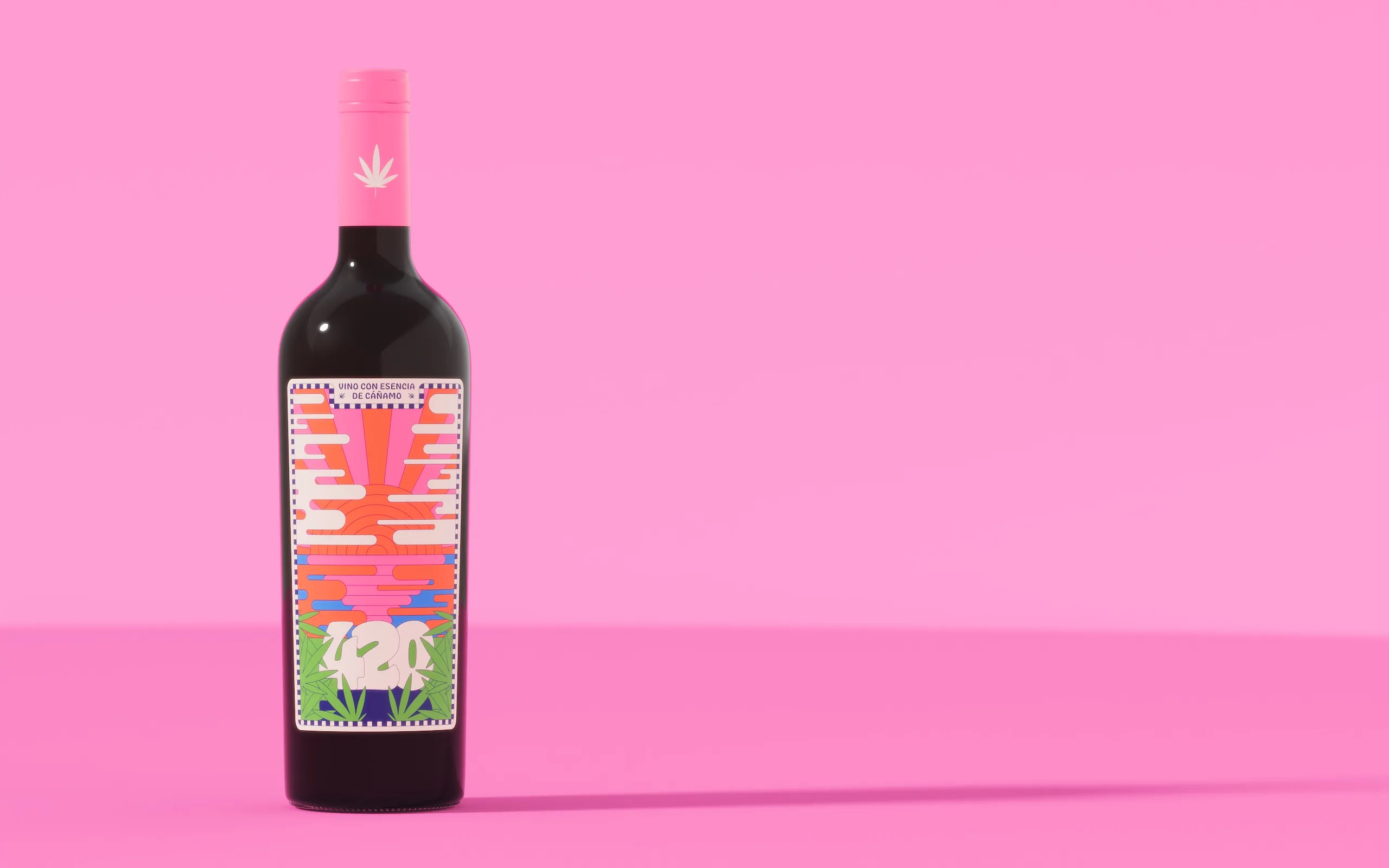 420 — Un vino con esencia de cáñamo